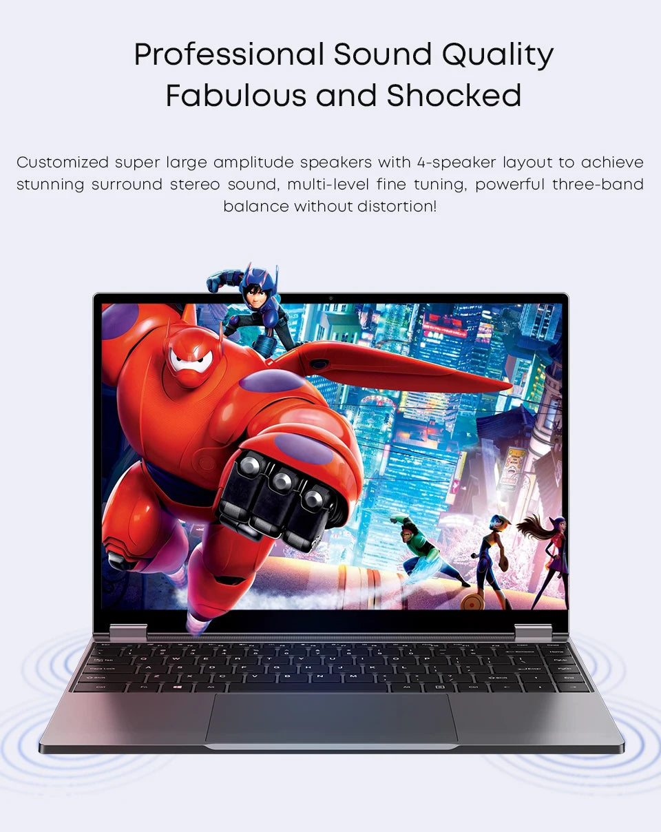 CHUWI FreeBook Laptop Tablet PC 13,5 pulgadas FHD pantalla táctil Windows 11 Intel N100/i3-1215U Quad Core 12GB LPDDR5 512G SSD WIFI6