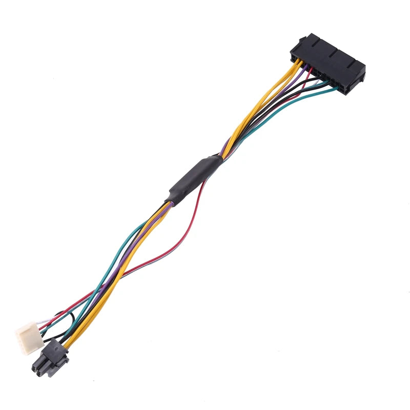 ATX-Cable de fuente de alimentación PSU PCIe de 6 pines a ATX de 24 Pines, 24 P a 6 P para placa base HP 600 G1 600G1 800G1