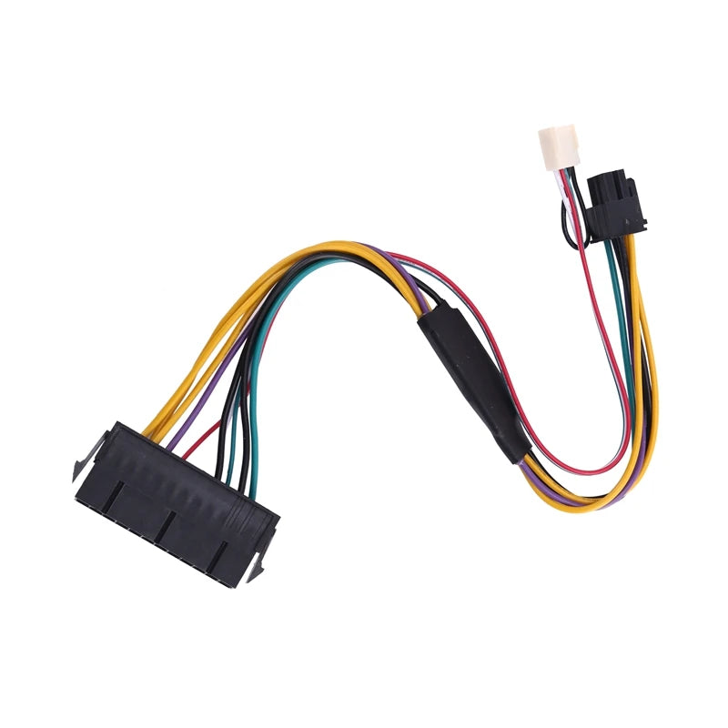 ATX-Cable de fuente de alimentación PSU PCIe de 6 pines a ATX de 24 Pines, 24 P a 6 P para placa base HP 600 G1 600G1 800G1
