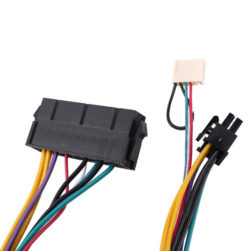 ATX-Cable de fuente de alimentación PSU PCIe de 6 pines a ATX de 24 Pines, 24 P a 6 P para placa base HP 600 G1 600G1 800G1