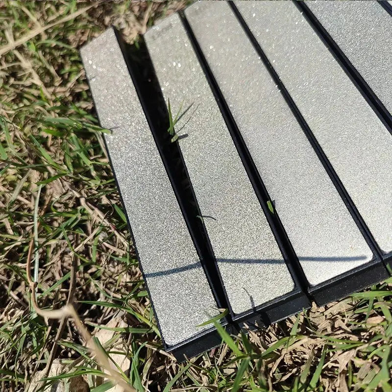 Afilador de piedra de diamante multiusos para exteriores, afilador de ángulo fijo para hacer piedras correctoras, 6 piezas