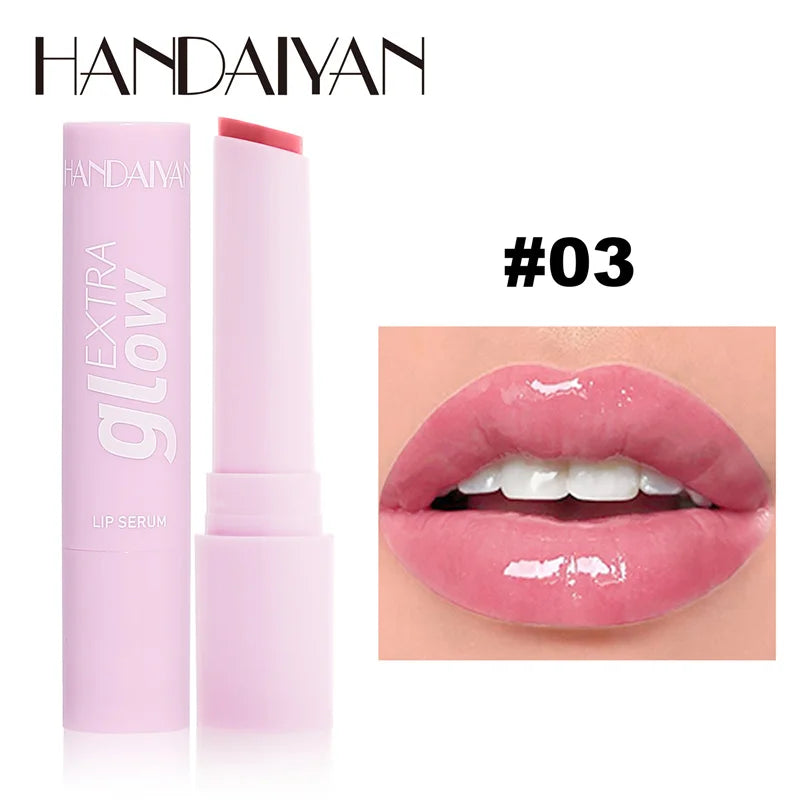 8 colores lápiz labial de gelatina espejo hidratante agua luz brillo de labios sólido rojo rosa Sexy vidrio labio esmalte tinte maquillaje cosméticos nuevo