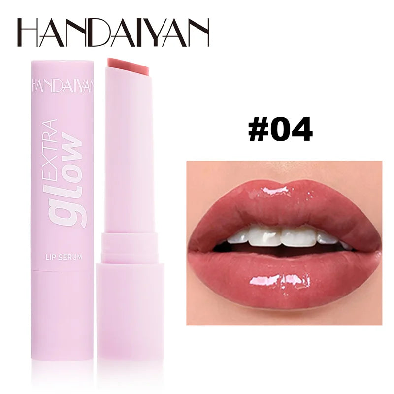 8 colores lápiz labial de gelatina espejo hidratante agua luz brillo de labios sólido rojo rosa Sexy vidrio labio esmalte tinte maquillaje cosméticos nuevo