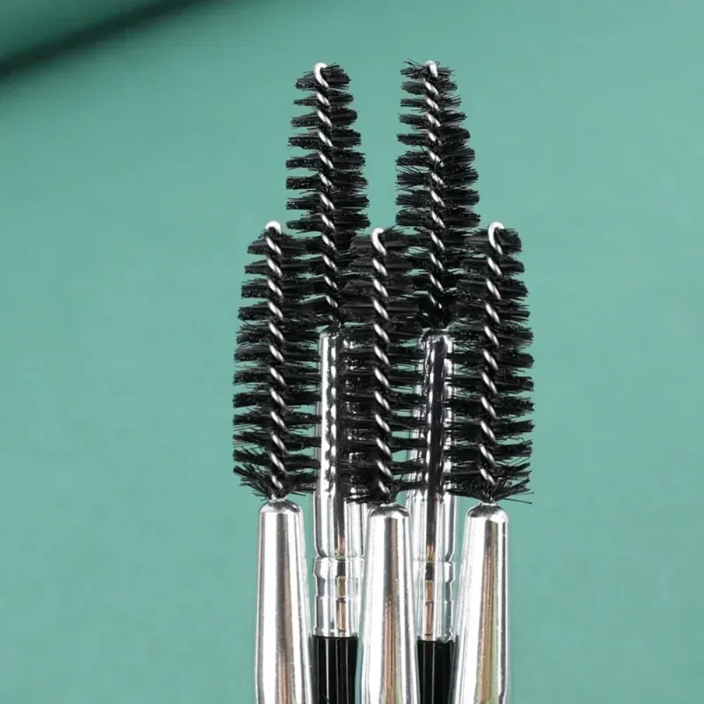 1/10 Uds cepillo suave para cejas cepillo para pestañas contorno profesional delineador de ojos pinceles de maquillaje mezcla de ojos cepillos cosméticos