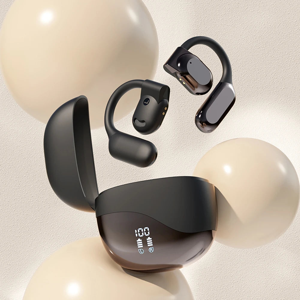 Auriculares con traductor AI 3 en 1, Bluetooth 5,3, auriculares con traducción en tiempo Real, 140 idiomas, traductor de voz inteligente bidireccional, gancho para la oreja