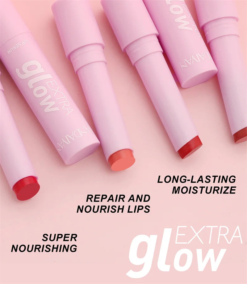 8 colores lápiz labial de gelatina espejo hidratante agua luz brillo de labios sólido rojo rosa Sexy vidrio labio esmalte tinte maquillaje cosméticos nuevo