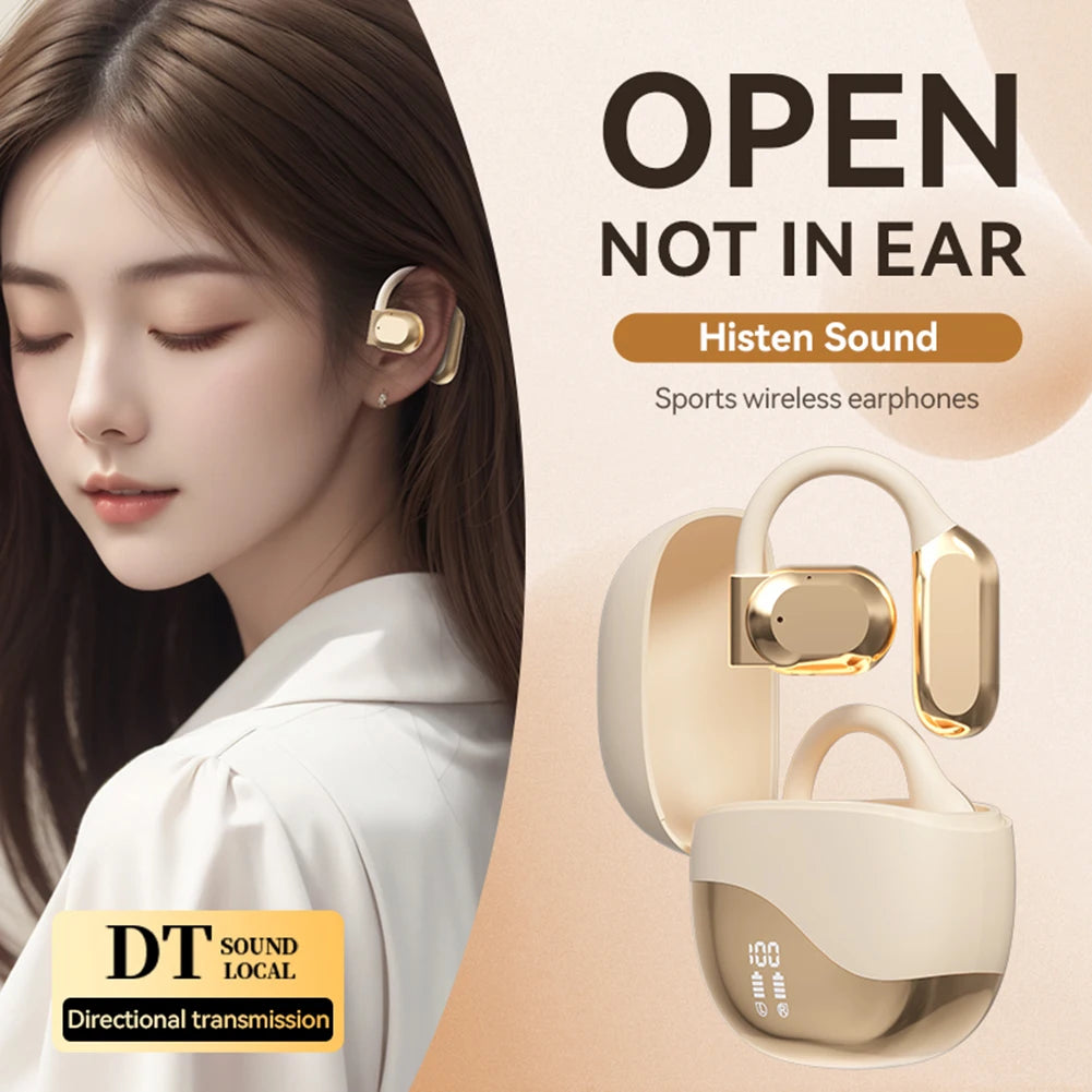 Auriculares con traductor AI 3 en 1, Bluetooth 5,3, auriculares con traducción en tiempo Real, 140 idiomas, traductor de voz inteligente bidireccional, gancho para la oreja