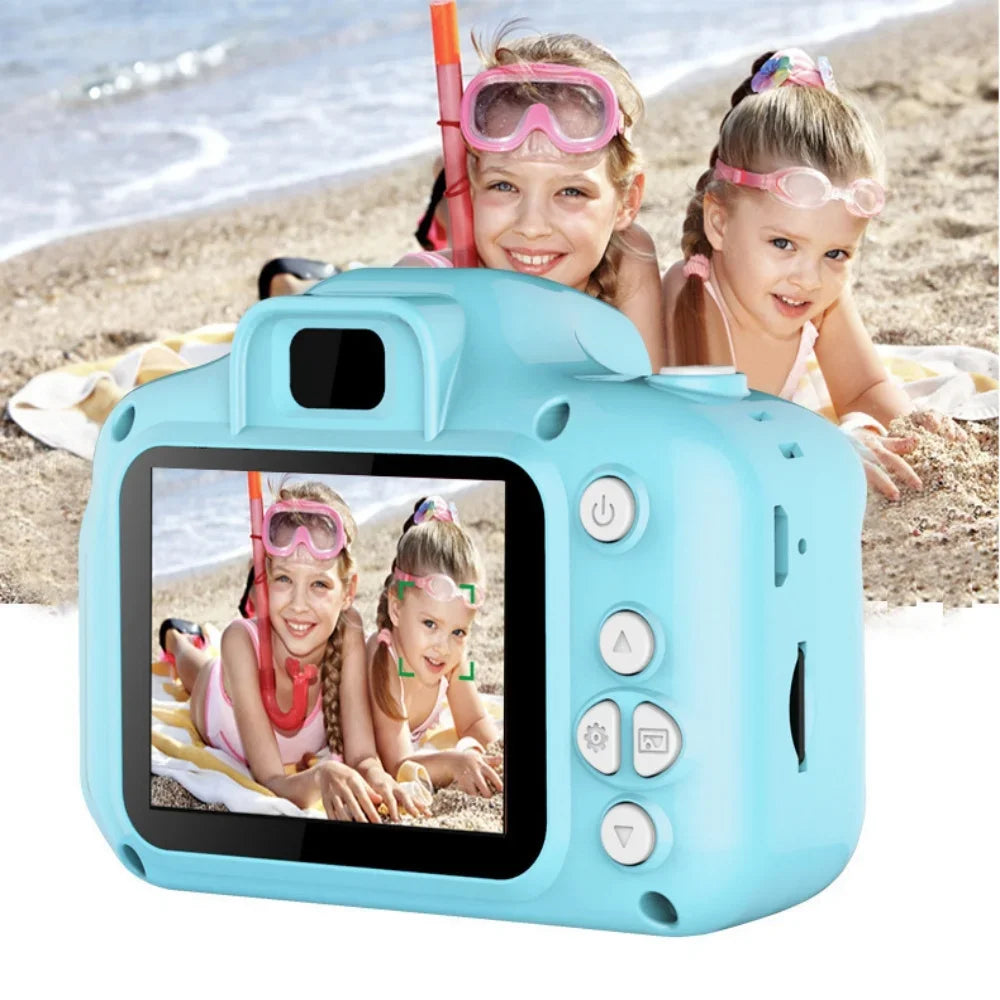 Preciosa Mini cámara Digital X2 para niños, puede tomar fotografías, vídeo, cámara pequeña, fotografía, regalo de cumpleaños para niños, juguetes para chico