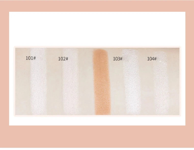 1 unidad de barra correctora de doble punta, maquillaje Facial, lápiz de base cremoso, cosméticos para mujeres, barra de contorno para resaltar la cara, ojeras